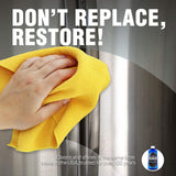 Milsek Stainless Steel Cleaner - Multipurpose Cleaning Supplies for Home and Kitchen Appliances, Sink, Stovetop, Dishwasher, Microwaves