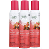 Citrus Magic Limited Edition Natural Odor Eliminating Air Freshener Spray, Crisp Autumn Apple, 3-Ounce, Pack of 3