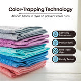 Color Keeper® Dye-Trapping Laundry-Saving Sheets, 100 Value Pack | Fragrance Free | Bleach-free Protection for Mixed Laundry