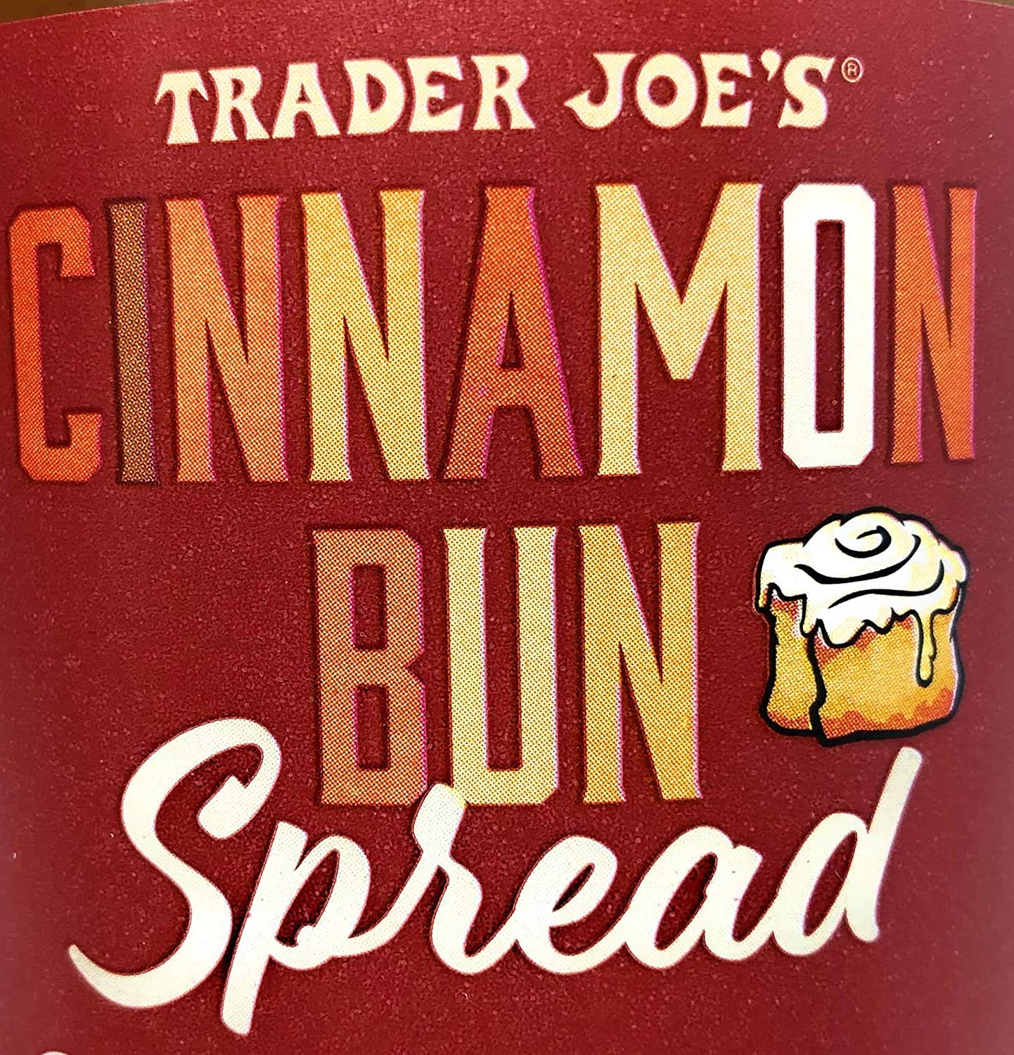 Trader Joes Cinnamon Bun Spread - Pack of 2 Jars - 10 oz Per Jar - Seasonal Item (S?t ?f ?hr??)