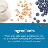 Quaker Instant Oatmeal Breakfast Cereal, Blueberries & Cream, 8.4 oz