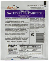 NOH Seasoning Mix Variety 4 Packs - Chinese Barbecue Char Siu (2.5oz), Chinese Sweet-Sour Spareribs (1.5oz), Chinese Roast Chicken (1.13oz),