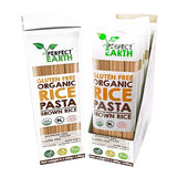 Perfect Earth Brown Rice Pasta Noodles - Certified Organic, Gluten-Free, Vegan, Keto, and Allergen-Free Low-Carb Pasta - For Healthy, Delicious
