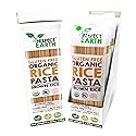 Perfect Earth Brown Rice Pasta Noodles - Certified Organic, Gluten-Free, Vegan, Keto, and Allergen-Free Low-Carb Pasta - For Healthy, Delicious