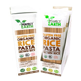 Perfect Earth Brown Rice Pasta Noodles - Certified Organic, Gluten-Free, Vegan, Keto, and Allergen-Free Low-Carb Pasta - For Healthy, Delicious