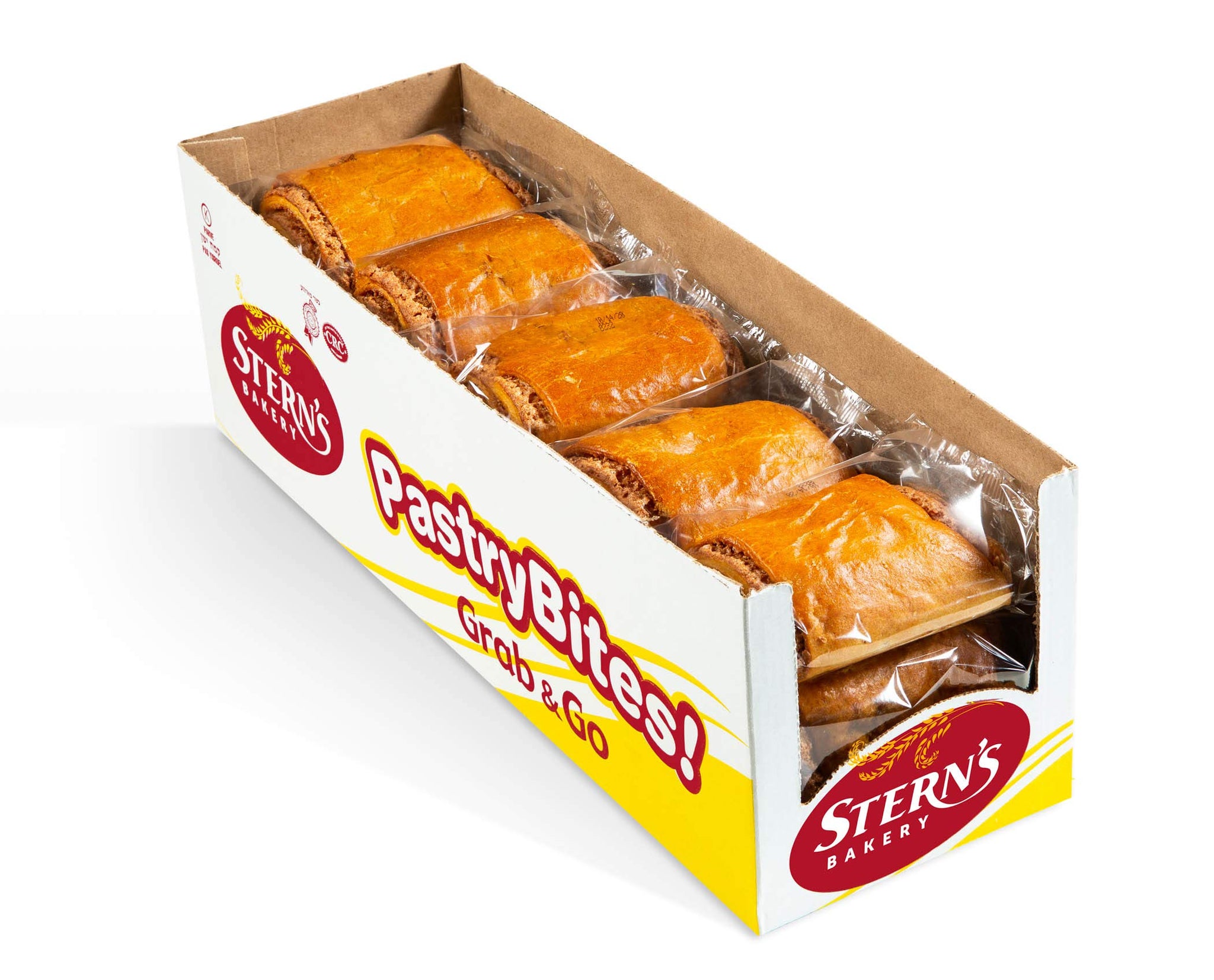 Stern’s Bakery Cinnamon Danish | 3 Oz Breakfast Danish Pastries | Vending Machine Snacks | 18 Individually Wrapped Pastries | Lunchbox Snacks | Dairy