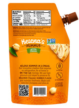 Helena Hummus (3-pack), Shelf-Stable, No Added Preservatives, 2 Natural Classic 4.23 oz and 1 Roasted Bell Pepper Hummus To-Go, 4.23 oz (1 Tripack)