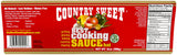 Country Sweet Sauce - Premium Cooking and Finishing Sauce (Hot, 21 ounces)