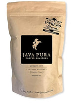 Java Pura - Espresso Blend Fresh Roasted Whole Bean Coffee - Premium Artisan Central & South America Blend Medium Roast (12 oz. Bag)