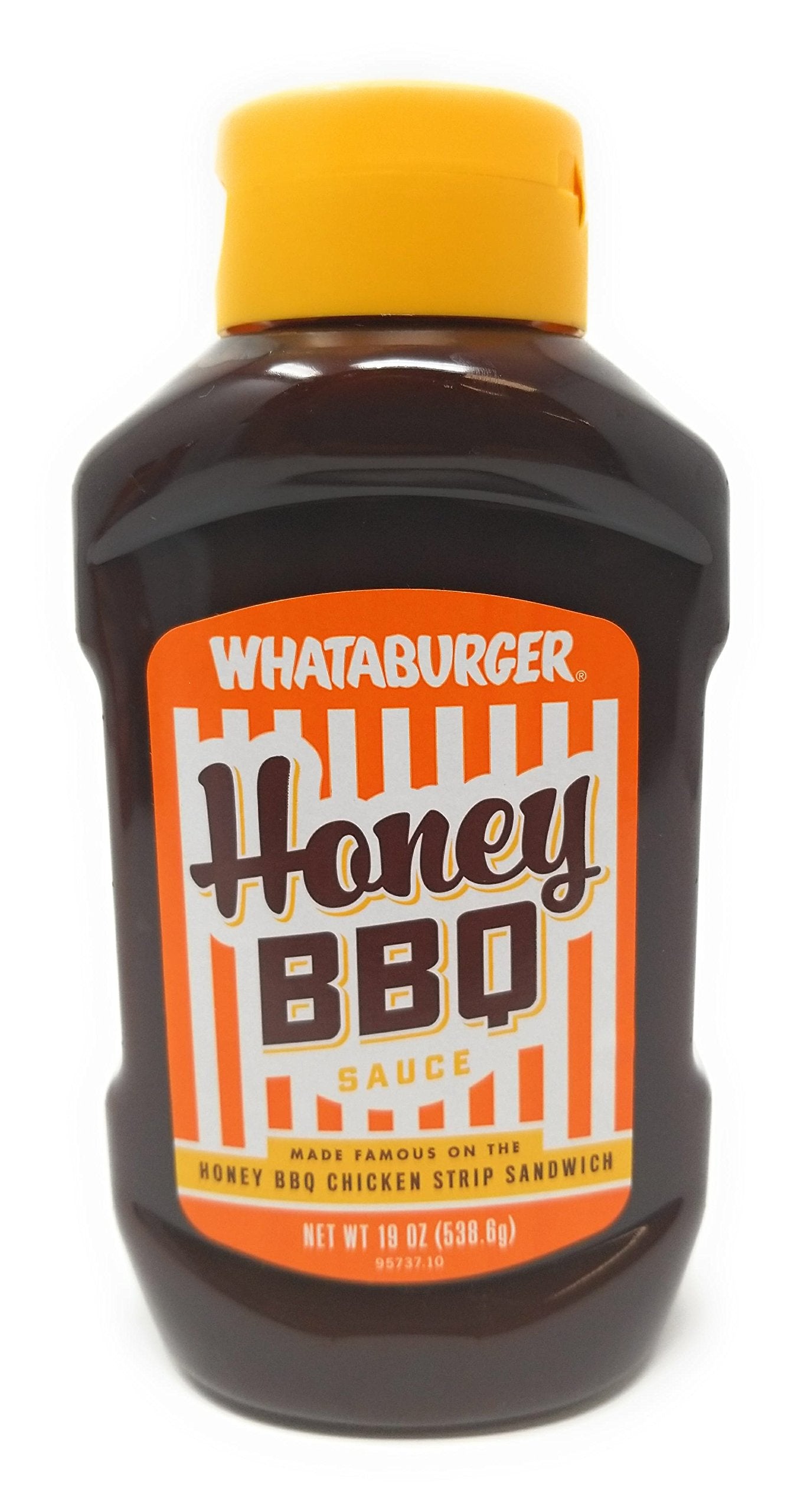 WHATABURGER Sauce Bundle ( 20 oz Spicy Ketchup Bottle , 16.5 Oz Buffalo Sauce, 19 oz Honey BBQ) Signature Whataburger Sauces