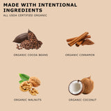 Brooklyn's Own Organic Granola Maple Cinnamon & Chocolate With Walnut Breakfast Cereal - Gluten-Free Healthy Snacks - 12 Ounce Resealable Eco-Friendly