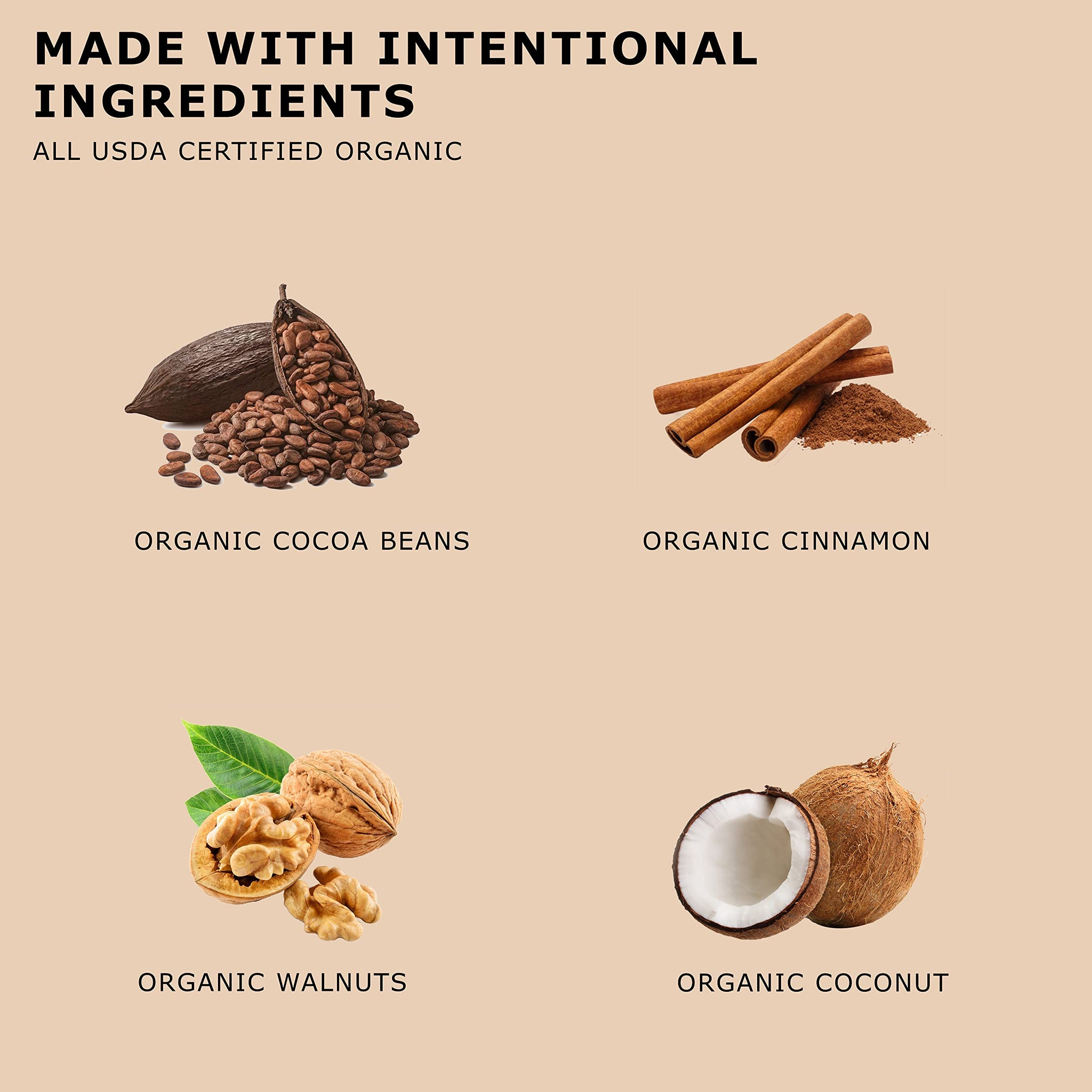 Brooklyn's Own Organic Granola Maple Cinnamon & Chocolate With Walnut Breakfast Cereal - Gluten-Free Healthy Snacks - 12 Ounce Resealable Eco-Friendly