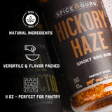 Spice Guru Hickory Haze BBQ Rub - Gifts for Men Who Cook, Gifts for Dad, Men Gifts, Dad Birthday Gift - Spices and Seasonings Sets - Steak Seasoning
