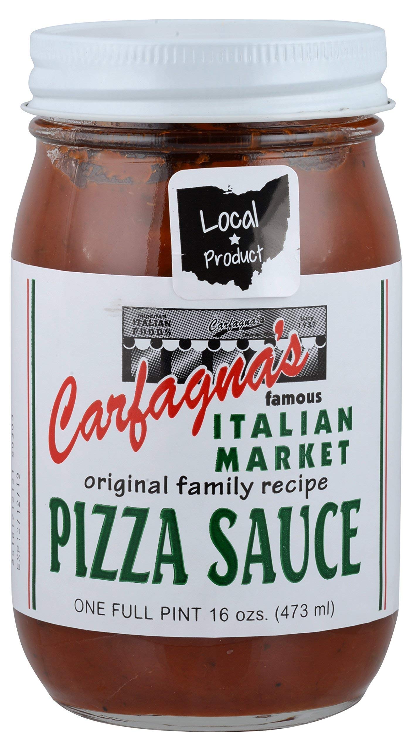 CARFAGNA Sauce Original Pizza, 16 OZ