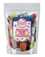 Gourmet Gumdrop Candy Assortment - 1 lb of Fresh Fruity Chewy Sweets Cherry Orange Grape Lime Lemon Pineapple Sugar Sanded Treat