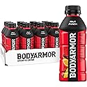 BODYARMOR Sports Drink, Fruit Punch, Electrolyte Drink Hydration, 16 Fl Oz Bottles (12 Pack), Flavored Coconut Water with B Vitamins & Antioxidants
