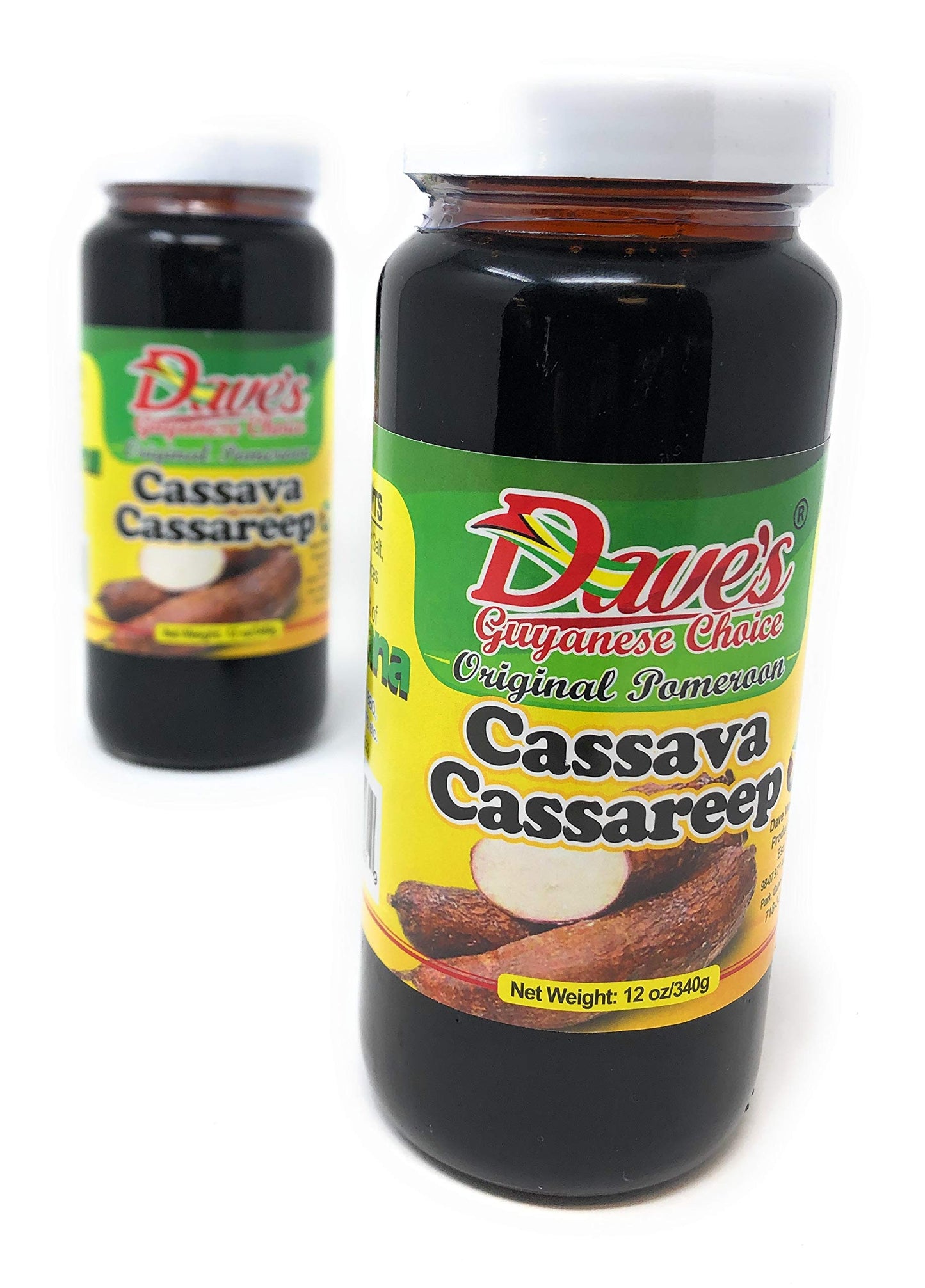 Dave's Original Pomeroon Daves Guyanese Choice Original Pomeroon Cassava Cassareep 12oz340g (2 Pack)