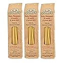Rustichella d'Abruzzo Fettuccine (Pack of 3), 500g Each - Egg-Free Wide Ribbon Pasta - Perfect for Sauces - Cooks in 11-13 Minutes - Traditional