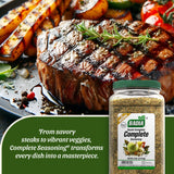 Badia Complete Seasoning, 96 oz - All-Purpose Spice Blend of Garlic, Onion, Salt, Pepper, Herbs & Spices - Savory Signature Blend
