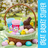 Fun Sweets Cotton Candy Variety 6-Pack - Assorted Flavors of Cotton Candy in 1.5 oz Tubs - Individual CottonCandy Tubs in Limited Edition Packaging