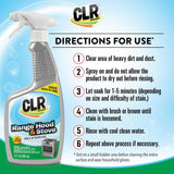 CLR Brands Range Hood & Stove Build Up Degreaser, 22 fl. oz., Fast Acting, Non Abrasive Cleaner, Works on Glass Stove Tops, Oven Racks, BBQ Grills
