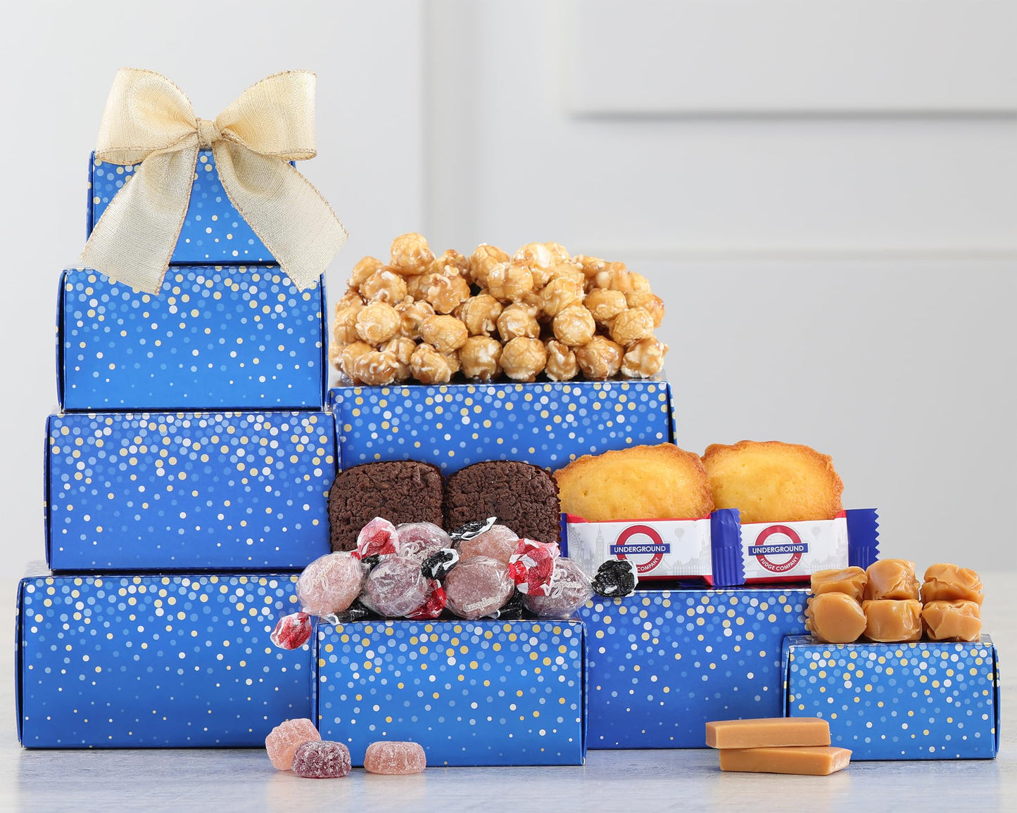 Wine Country Gift Baskets The Sweetest Dessert Gift Tower Snack Gifts for Women, Men, Families, College, Appreciation, Thank You, Corporate, Get Well
