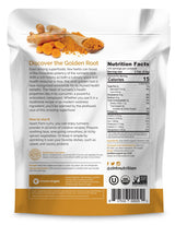 Zint Organic Turmeric Powder (16 oz): Raw Turmeric Root Curcumin Powder Spice, For Cooking, Smoothies, Golden Milk
