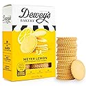 Dewey's Bakery Meyer Lemon Cookie Thins | No Artificial Flavors, Synthetic Colors or Preservatives | Baked in Small Batches | 9oz (Pack of 1)