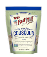 Bob's Red Mill Tri-Color Pearl Couscous, Quick Cooking - 1 Pound (Pack of 4) - Non-GMO, Vegan, Israeli Couscous - Non GMO, Vegan, Israeli Couscous