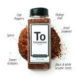 Spiceology - Togarashi Japanese 7 Spice Blend - Gluten-Free Japanese Ramen, Rice, and Sushi Seasoning with Umami Flavor - Togarashi Japanese Spice Mix