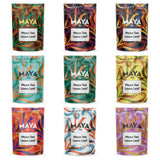 Maya Tea Apricot Black Tea, Premium Loose Leaf Tea, Natural Caffeine, Make Hot or Iced Brews Up to 22 Cups, 2 Ounce Resealable Pouch