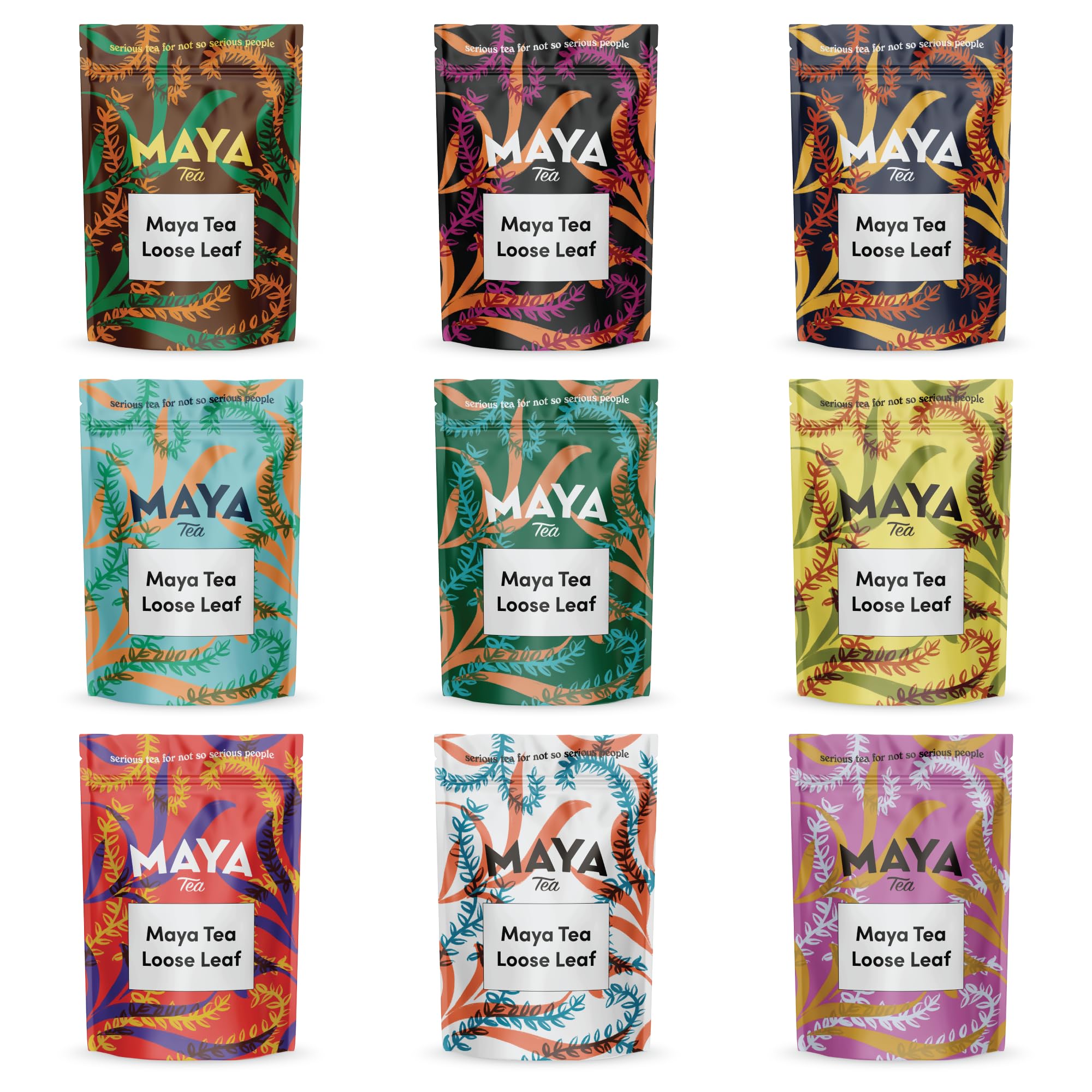 Maya Tea Apricot Black Tea, Premium Loose Leaf Tea, Natural Caffeine, Make Hot or Iced Brews Up to 22 Cups, 2 Ounce Resealable Pouch