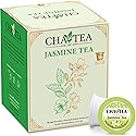 Cha4TEA 36-Count Jasmine Green Tea Pods Compatible with Keurig K-Cups Brewers