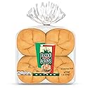 Anzio & Sons Kaiser Rolls, 8 count, (2.0 oz each), White Hamburger Buns, 16 oz Bag