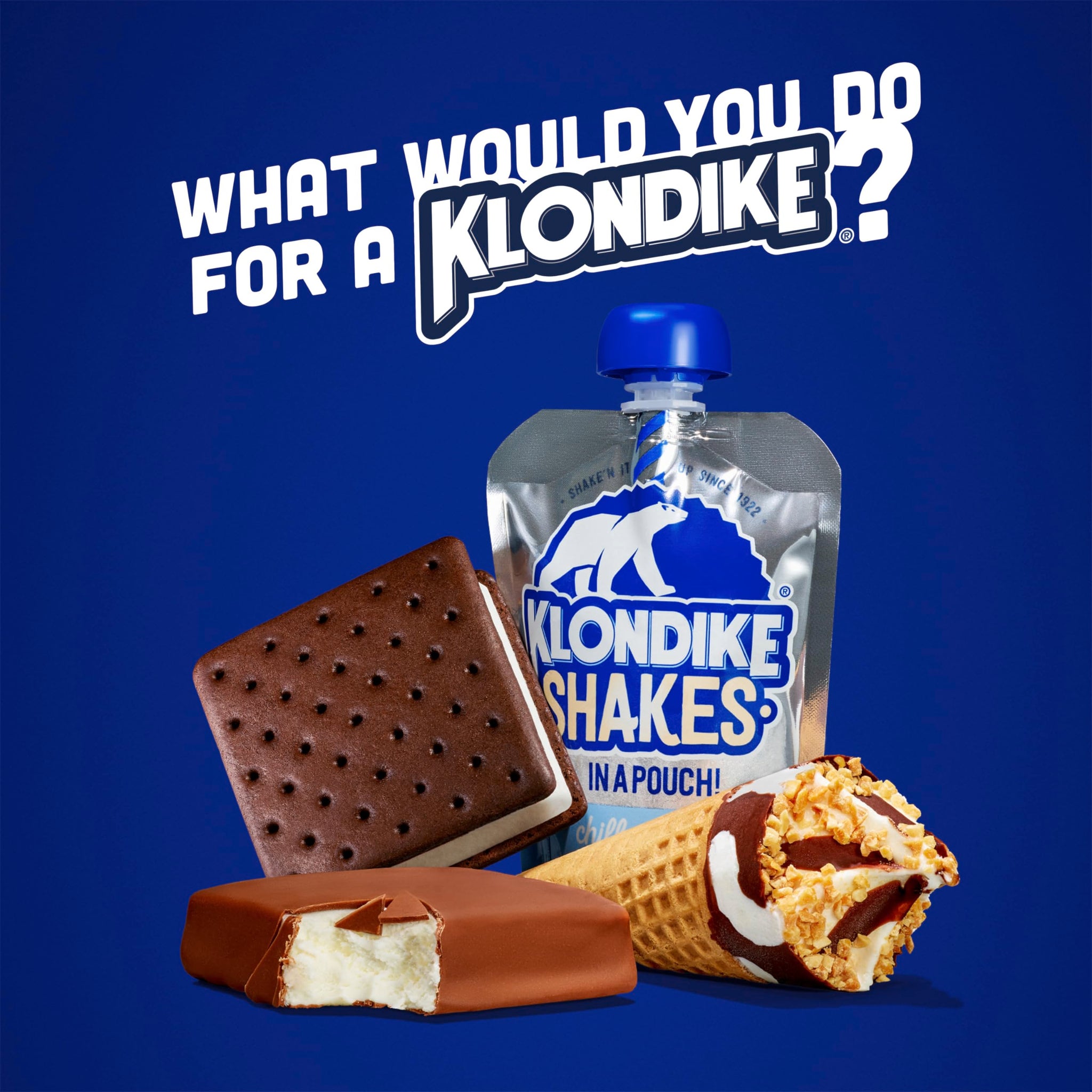 Klondike Frozen Dairy Dessert Bars, Original No Sugar Added Dessert Bar 6 Count for a Delicious Frozen Treat, Kosher Certified, Made With No