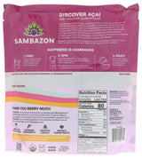 Sambazon Organic Unsweetened Acai Superfruit Packs, 14.1 OZ