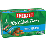 Emerald 34325 100 Calorie Pack All Natural Almonds, 0.63oz Packs, 7/Box