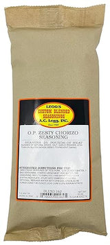 A.C. Legg, Inc. Zesty Chorizo Sausage Seasoning, 20 oz, Seasons up to 25 lbs, For Pork, Beef & Wild Game
