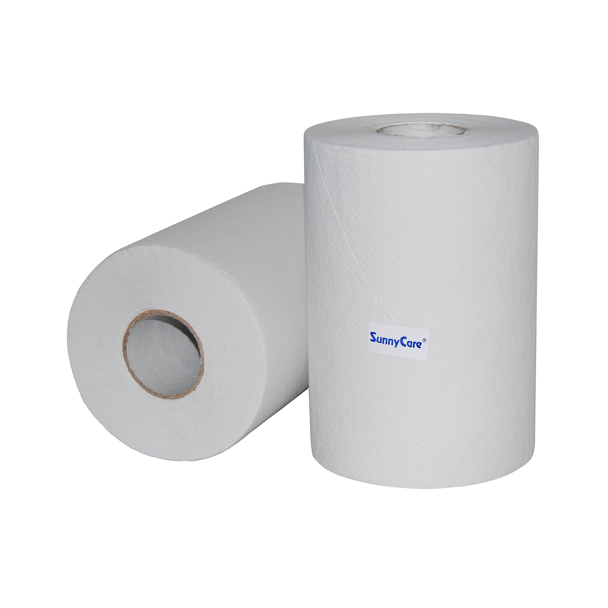 SunnyCare #5101 White One-Ply Hard Wound Paper Roll Towels 8"x350' ; 12 Rolls/case
