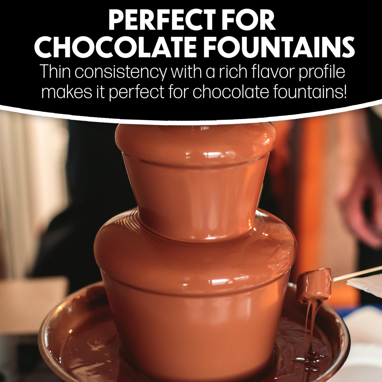 Eleven o'one Milk Deluxe European Compound Chocolate, 5 pounds