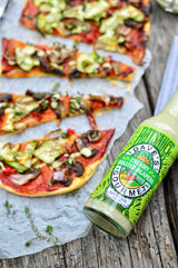 Dave's Gourmet Creamy Roasted Jalapeno Sauce -Medium Heat For Salads, Dips, Dressings- 1 Bottle