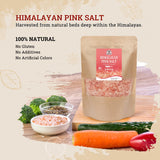 52USA Whole Black Peppercorns 12 oz + Himalayan Pink Salt (Coarse Grain) 2 lb - Salt and Pepper Grinder, Black Peppercorn Refil, Pink Himalayan Sea