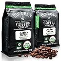 The Bean Organic Coffee Company Aloha Bean (Hawaiian Hazelnut), Medium Roast, Whole Bean Coffee, 16-Ounce Bags (Pack of 2)