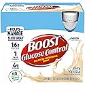 Boost Glucose Control Balanced Nutritional Drink, Vanilla Delight, 8 oz, 6 CT (Pack of 1)