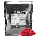 Frontier Co-op Premium, No-Sugar Added Organic Freeze Dried Cranberry Powder - Natural Food Coloring - Non-GMO & Vegan-Friendly, No Additives