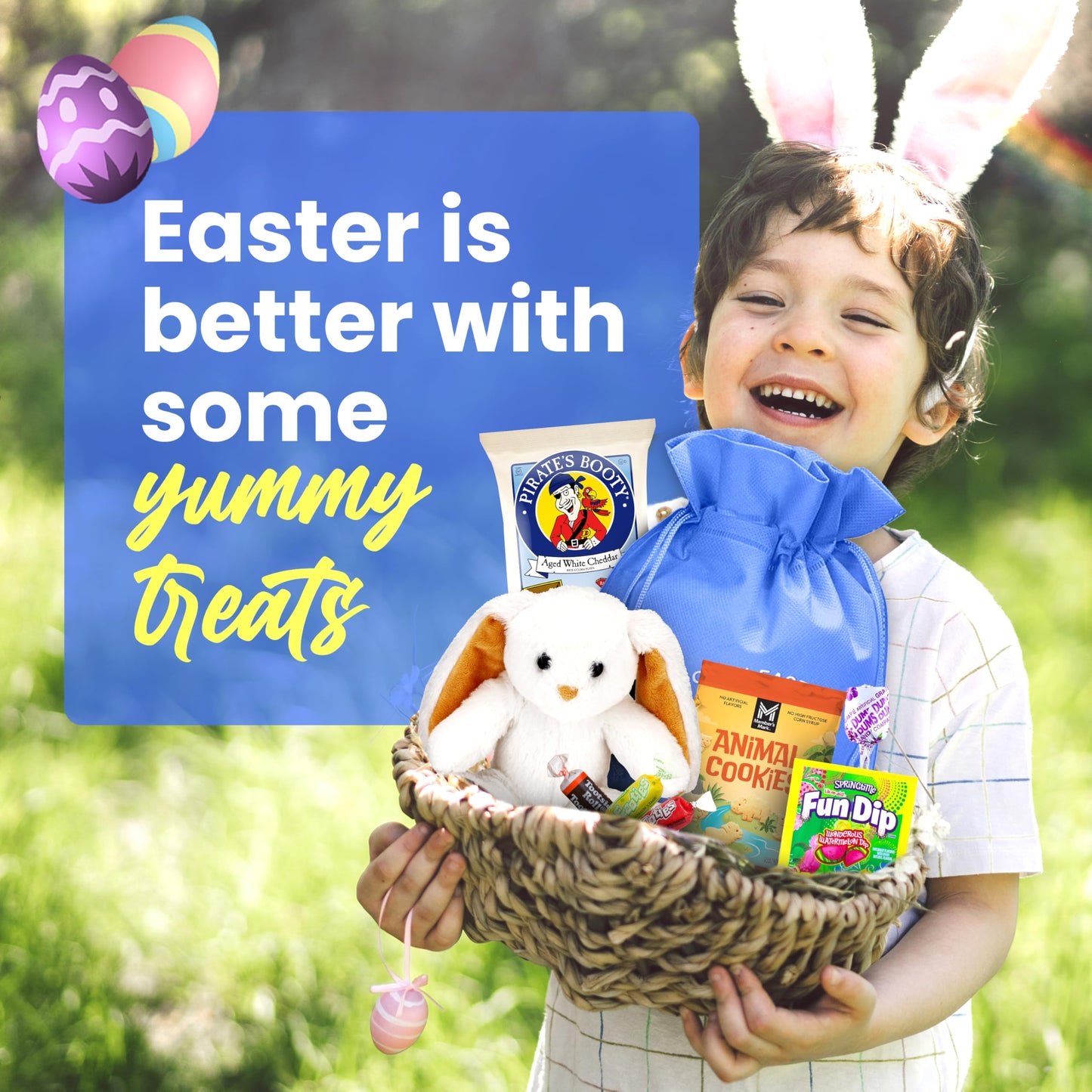 Filled Easter Baskets for Boys - Your Favorite Bunnies will Adore these Easter Baskets for Kids Already Filled.