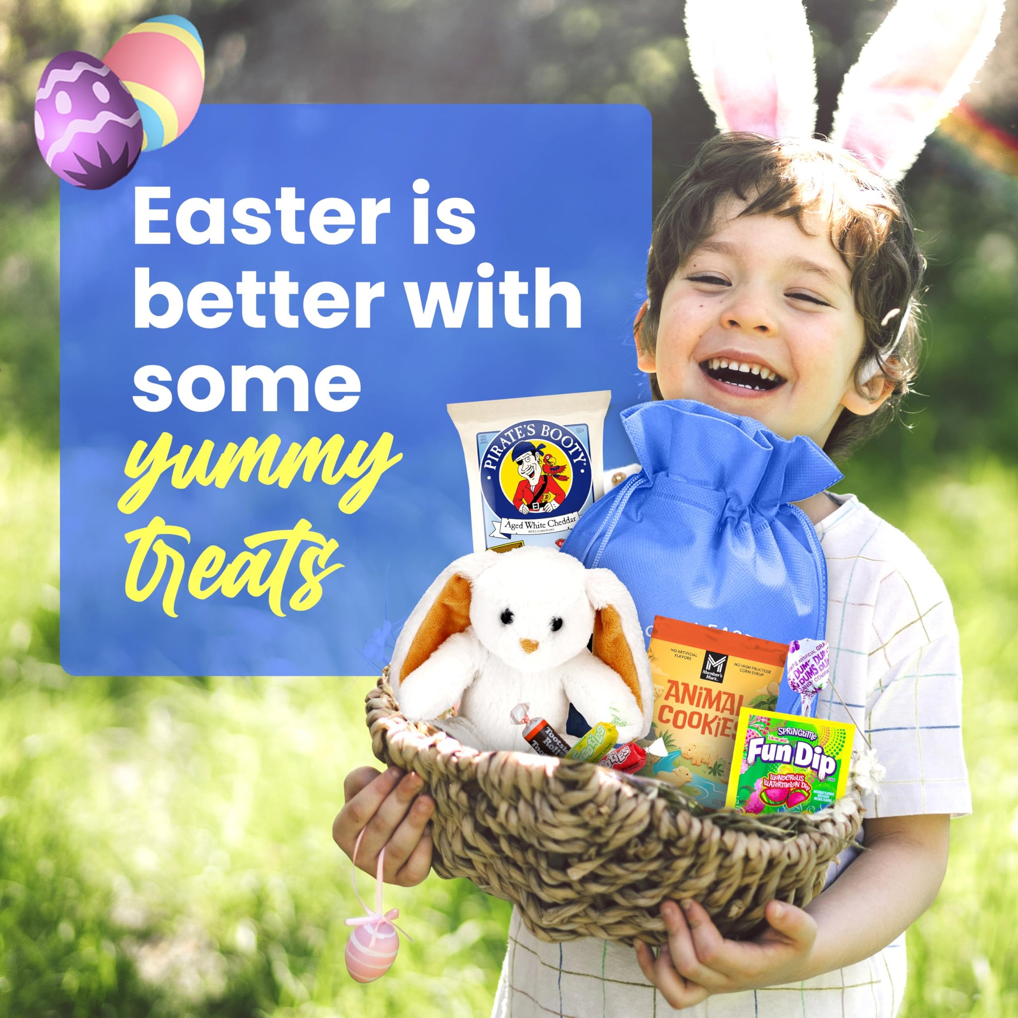 Filled Easter Baskets for Boys - Your Favorite Bunnies will Adore these Easter Baskets for Kids Already Filled.