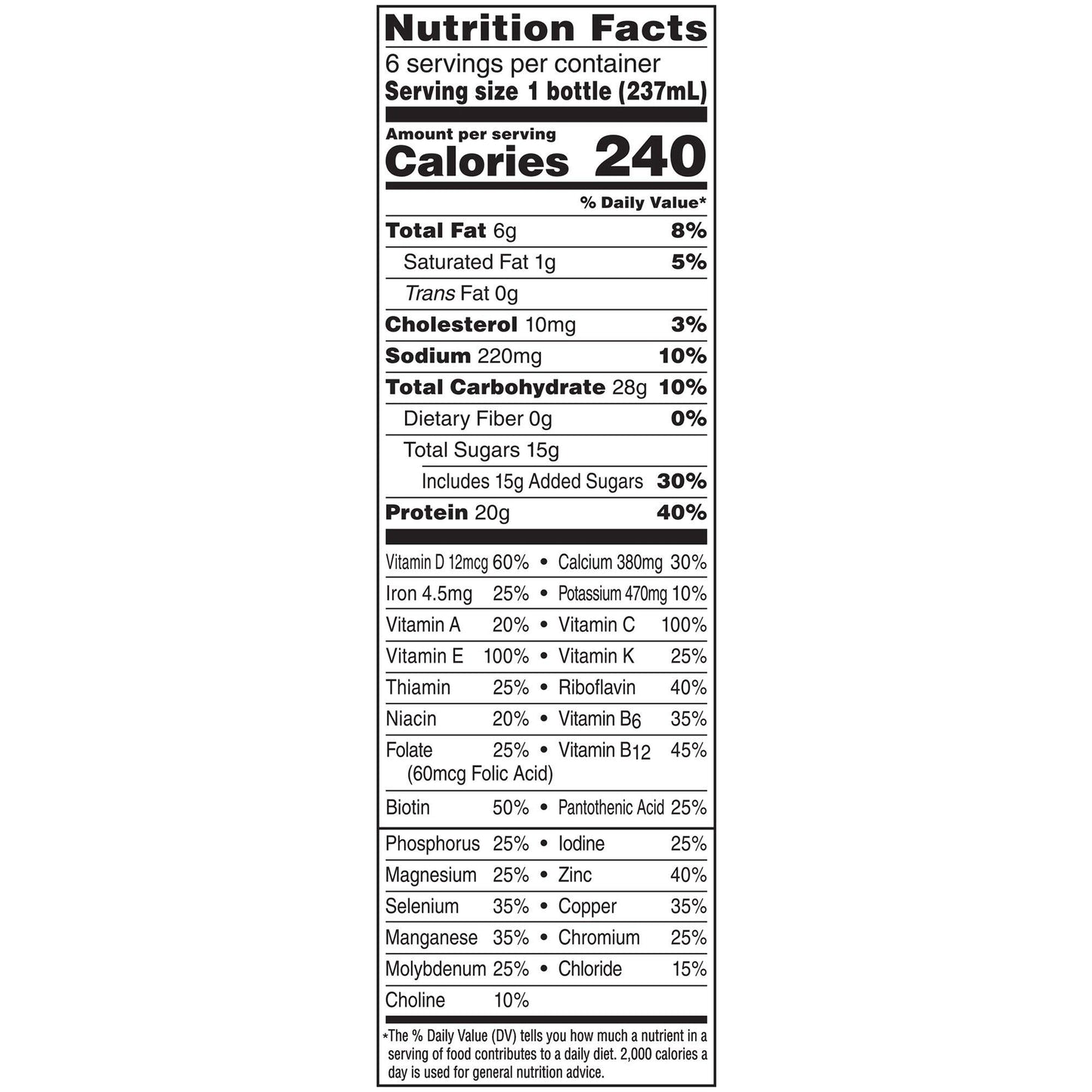 BOOST High Protein Balanced Nutritional Drink, Very Vanilla, 8 Ounce Bottle (Pack of 24)