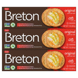 Breton Original Crackers 7 Ounce Pack of 3