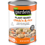 Gardein Plant-Based Chick'n & Rice Soup, Vegan, 15 oz